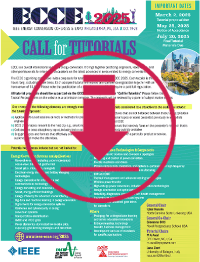 Call for Tutorials